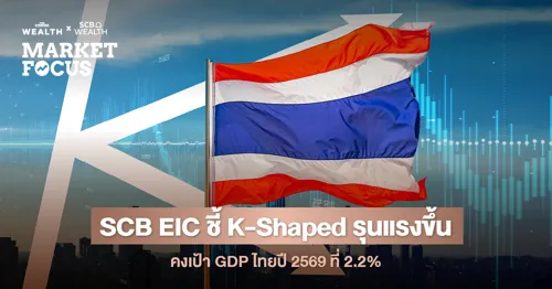 SCB EIC Maintains Thailand GDP Growth Target at 2.2% for 2026, Warns of Intensifying K-Shaped Recovery