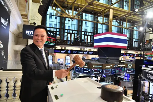 PM Rings NYSE Opening Bell to Connect Thai and U.S. Stock Markets