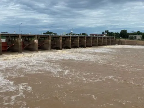 Chao Phraya Dam to Increase Water Release to 1,000–1,300 Cubic Meters per Second as Upstream Flows Continue to Rise
