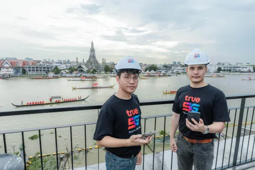 True Corporation Prepares 5G Network Along Chao Phraya River for Royal Barge Procession 2026