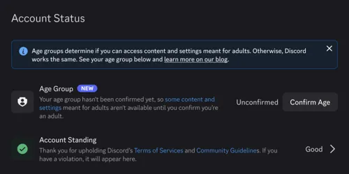 Discord Reintroduces Age Verification System with Credit Card Confirmation Option