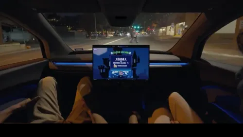Tesla launches Cybercab autonomous taxi service without steering wheel or pedals in Austin