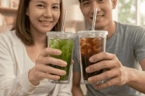 The Sweet Trend Shifts: Orders for Low-Sugar Drinks Surge 50% as Black Coffee and Clear Matcha Lead in Thailand