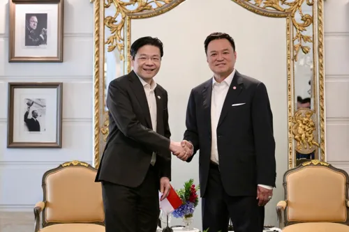 Thai and Singapore Prime Ministers Strengthen Strategic Partnership with Four Economic Pillars