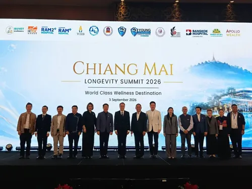 Veerasak Outlines Thailand Wellness Boom Strategy, Positions Chiang Mai as "World's Haven"