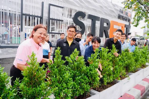 King Mongkut's University of Technology Thonburi Pilots "AI-Designed Dust-Reducing Garden Program" on Ratchada Road