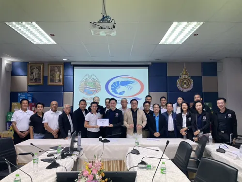 Thai Shrimp Association Meets with Deputy PM to Urgent Address Disease and Cost Reduction to Revive Thai Shrimp After Drop to World Rank 7