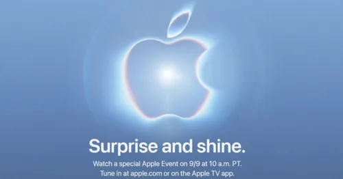 Apple Announces New Product Launch Event on September 9 with "Surprise and Shine" Theme