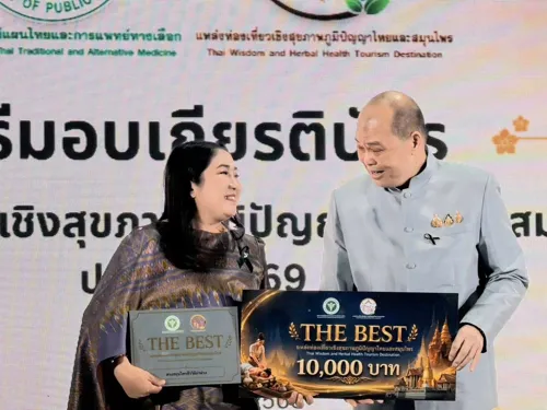 Biodiversity Herbal Garden Ta Muang Wins Best Health Tourism Award