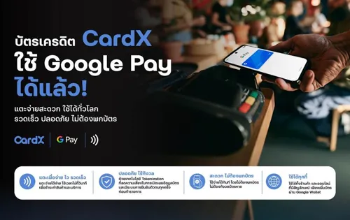 SCB CardX Credit Cards Now Support Google Pay Payments in Thailand