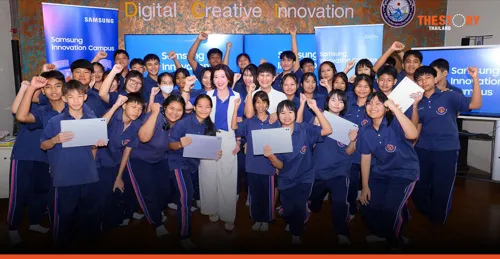 Samsung Opens Future Classroom at Panthong Saphanchunabutr School, Promoting Active Learning and Digital Skills with Cybersecurity Focus
