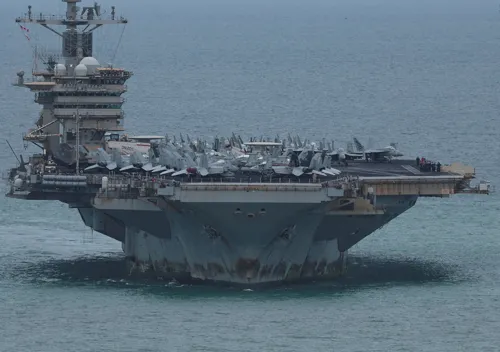 USS Abraham Lincoln Docked at Laem Chabang Uses SMR Technology