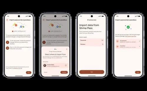 Android Adds Feature to Securely Transfer Passwords Across Password Managers