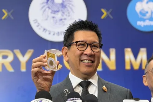 Thai Treasury Launches 'Treasury Coin Market' for First Online Coin Auction, Closing Bid at 2.54 Million Baht