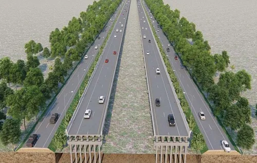 Land Reclamation of Billions for 5,338 Rai: Nakhon Pathom–Pak Tho Motorway Construction
