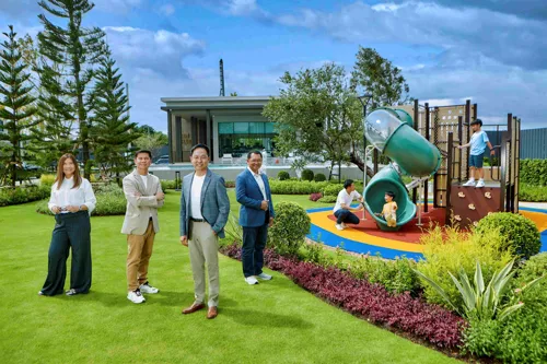 Sansiri pioneers real estate industry's first sustainable playground using recycled plastic caps