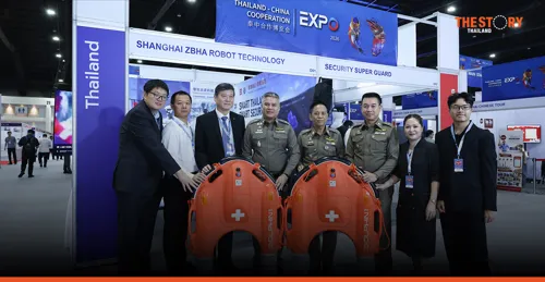 Launch of 'Dolphin' AI Water Rescue Robot – Pilot Deployment at Chalong Police Station, Phuket