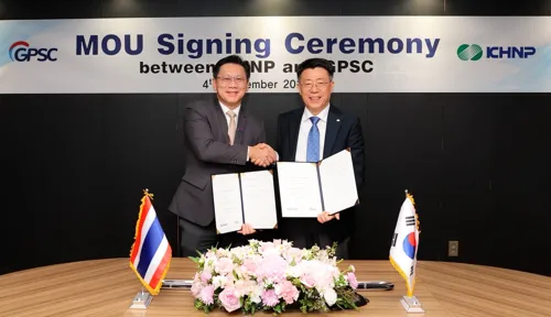 GPSC Partners with South Korean Nuclear Giant KHNP to Study SMR Technology for Thailand's Clean Energy Path