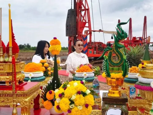CP ALL Holds Groundbreaking Ceremony for RDC & CDC Distribution Center at Udon Thani Industrial Estate