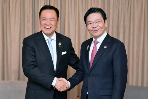 Thai-Singapore PM Meeting: Clean Energy, Rice Trade, Cross-Border Payment System Linkage on the Agenda