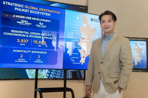 Origin Outlines Phuket Investment Roadmap: Condos and Hotels to Boost Portfolio to 31.6 Billion Baht
