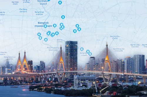 Mapping 45+ Data Centers in Central Bangkok