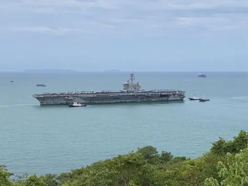 5,000 U.S. Military Personnel Arrive in Pattaya for 5-Day Visit; Expected to Generate 100 Million Baht in Economic Activity