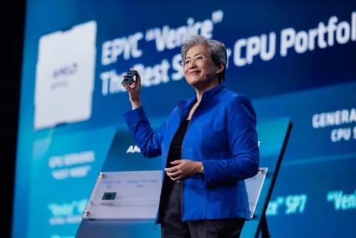 AMD Market Cap Exceeds $1 Trillion; Stock Price Up 10% Tonight