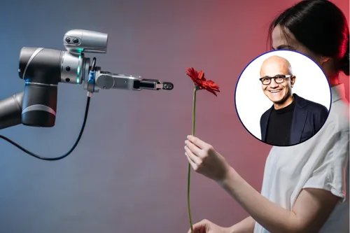 Microsoft CEO calls on AI companies to prioritize 'humanity' first
