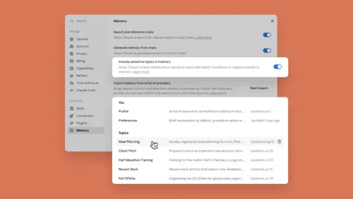 Claude Integrates Memory System Across Chat and Cowork Platforms
