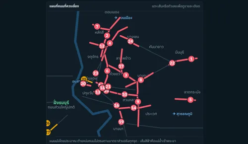 Bangkok Opens Real-Time Flooded Road Check Website