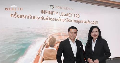 SCB and FWD Launch Infinity Legacy: Thailand's Longest Life Insurance Coverage Extending to Age 120 for Wealth Management and Tax Planning