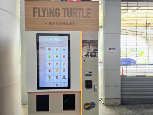 Flying Turtle Specialty Vending Machines: 80-Menu Premium Beverage Launch with Specialty Coffee and Ceremonial Matcha