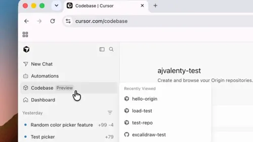 Cursor Launches Origin, AI-Era Code Hosting Service as GitHub Competitor