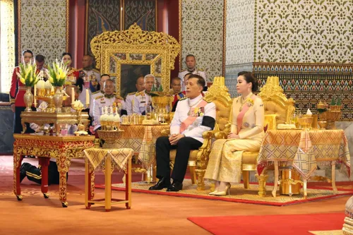 King and Queen Attend Royal Birthday Ceremony