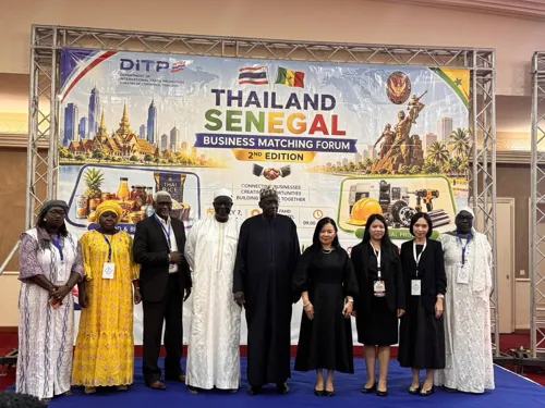 Thailand's Commerce Ministry Closes 231 Million Baht Export Deal in Senegal, Pushing Thai Food and Industrial Products into West Africa