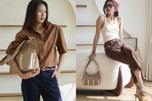 ELLE Launches "Planet Chic" Collection: Recycled Plastic Bottle Handbags