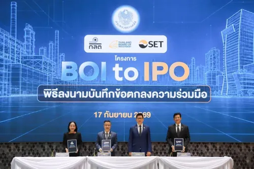 BOI Tops 3-Year Tax Exemption via BOI to IPO Initiative to Attract New Capital and Retain Long-Term Investment