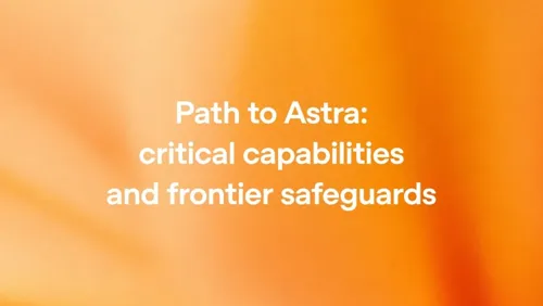 OpenAI Reports Progress on Astra Model: Superior Cybersecurity Capabilities Prompt Stricter Safeguards