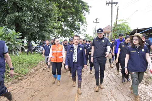 Water Recedes, Opens Agricultural Wounds in Nan Province; Aquaculture Damage Affects 733 Farmers—"Suriya" Orders Urgent Area Recovery