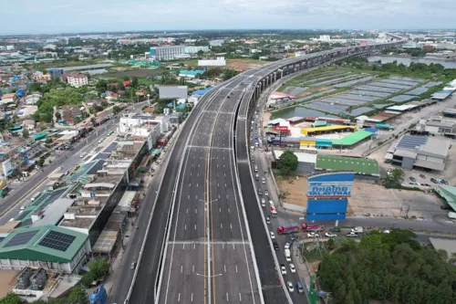 M82 Elevated Expressway Bangkok–Ban Phaew Opens August 28, Boosting Southern Economy and Tourism