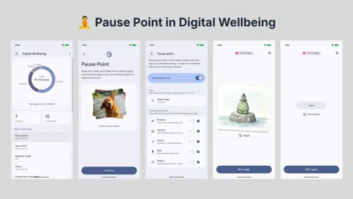 Android 17 QPR1 Adds Pause Point Feature—Screen Reminder to Prevent Time-Wasting App Usage