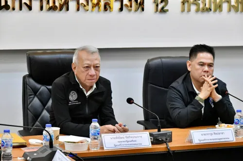 Deputy PM Pipat and Industry Minister Varawut Push New Railway Line "Missing Link" Suphan Buri–Ban Pachi to Connect Northern, Isan, and Southern Economies