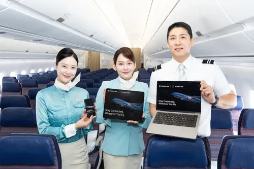 Korean Air and Asiana Airlines Launch Free Starlink Service on Select Flights