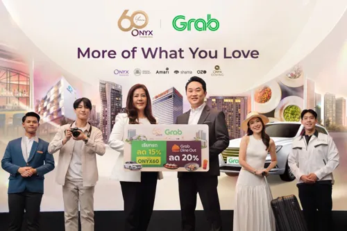 Onyx Celebrates 60 Years, Partners with Grab to Upgrade Thailand Travel Services