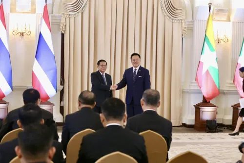 Myanmar Military Leader Min Aung Hlaing Visits Thailand; Amnesty Urges Government Not to Trade Human Rights for Trade