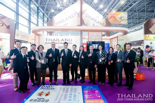 Ministry of Commerce Brings 109 Thai Entrepreneurs to China's CAEXPO; Pushes for Simplified Regulatory Procedures for Health and Beauty Products