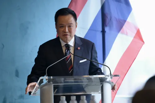 Anutin Confident Trump Tariff Deal Must Succeed; Thailand Trades with Both China and US