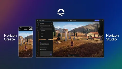 Meta Launches Horizon Create, AI-Powered Mobile App for Game Development